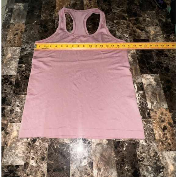 LULULEMON SWIFTLY TECH RACERBACK TANK TOP PINK COLOR SIZE 10 - Picture 9 of 10